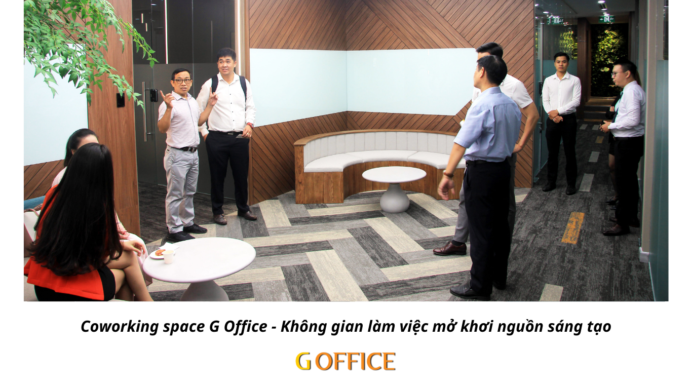 Coworking space tại G Office có không gian làm việc mở khơi dậy nguồn sáng tạo cho bạn