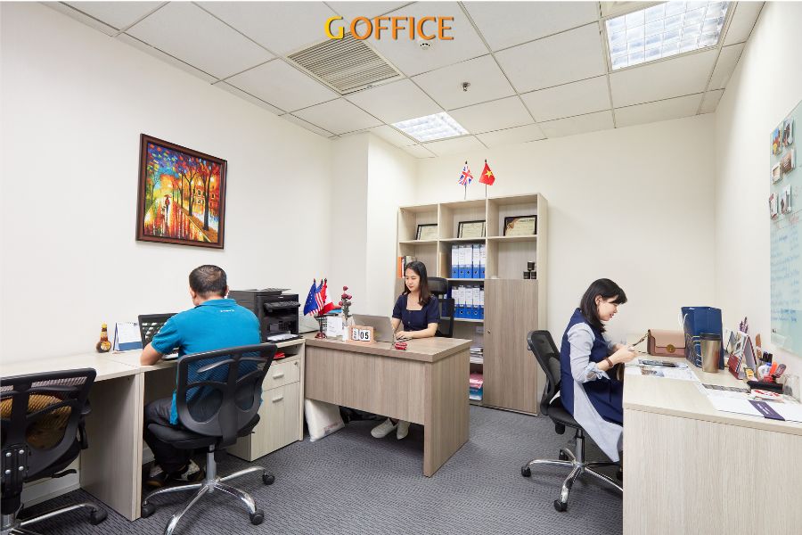 coworking space, shared workspace và share office